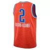 Oklahoma City Thunder Shai Gilgeous-Alexander #2 2022/23 Swingman Jersey Orange for men - Statement Edition - uafactory