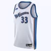 Washington Wizards Kyle Kuzma #33 2022/23 Swingman Jersey White for men - Classic Edition - uafactory