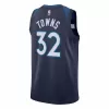 Minnesota Timberwolves Towns #32 2022/23 Swingman Jersey Navy for men - Association Edition - uafactory