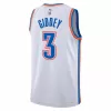 Oklahoma City Thunder Josh Giddey #3 2022/23 Swingman Jersey White for men - Association Edition - uafactory