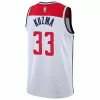 Washington Wizards Kyle Kuzma #33 2022/23 Swingman Jersey White for men - Association Edition - uafactory