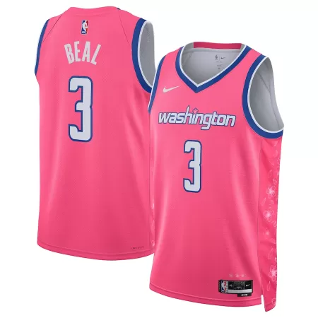 Washington Wizards Bradley Beal #3 2022/23 Swingman Jersey Pink for men - City Edition - uafactory