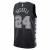 San Antonio Spurs Devin Vassell #24 2022/23 Swingman Jersey Black for men - Statement Edition - uafactory