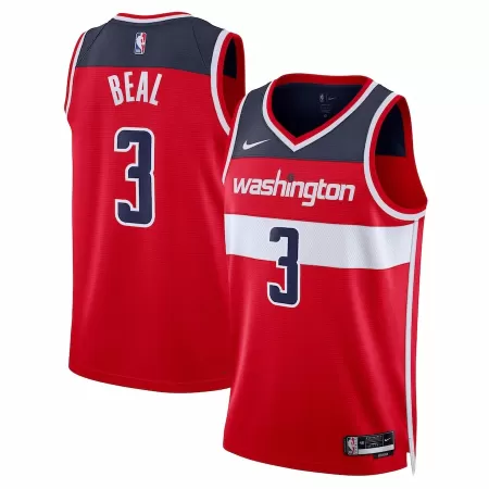 Washington Wizards Bradley Beal #3 2022/23 Swingman Jersey Red for men - Association Edition - uafactory