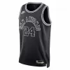 San Antonio Spurs Devin Vassell #24 2022/23 Swingman Jersey Black for men - Classic Edition - uafactory