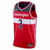 Washington Wizards Bradley Beal #3 2022/23 Swingman Jersey Red for men - Association Edition - uafactory