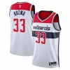 Washington Wizards Kyle Kuzma #33 2022/23 Swingman Jersey White for men - Association Edition - uafactory