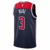 Washington Wizards Bradley Beal #3 2022/23 Swingman Jersey Navy for men - Statement Edition - uafactory