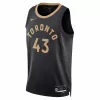 Toronto Raptors Pascal Siakam #43 2022/23 Swingman Jersey Black for men - City Edition - uafactory