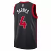 Toronto Raptors Scottie Barnes #4 2022/23 Swingman Jersey Black for men - Statement Edition - uafactory