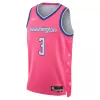 Washington Wizards Bradley Beal #3 2022/23 Swingman Jersey Pink for men - City Edition - uafactory