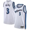 Washington Wizards Beal #3 2022/23 Swingman Jersey White for men - Classic Edition - uafactory