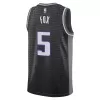 Sacramento Kings De'Aaron Fox #5 2022/23 Swingman Jersey Black for men - Statement Edition - uafactory