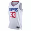 Los Angeles Clippers Nicolas Batum #33 2022/23 Swingman Jersey White for men - Association Edition - uafactory