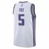 Sacramento Kings De'Aaron Fox #5 22/23 Swingman Jersey White for men - Association Edition - uafactory