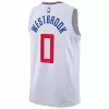 Los Angeles Clippers Russell Westbrook #0 2022/23 Swingman Jersey White for men - Association Edition - uafactory