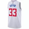 Los Angeles Clippers Nicolas Batum #33 2022/23 Swingman Jersey White for men - Association Edition - uafactory