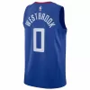 Los Angeles Clippers Russell Westbrook #0 2022/23 Swingman Jersey Royal for men - Association Edition - uafactory