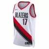 Portland Trail Blazers Shaedon Sharpe #17 2022/23 Swingman Jersey White for men - Association Edition - uafactory