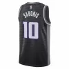 Sacramento Kings Domantas Sabonis #10 2022/23 Swingman Jersey Black for men - Statement Edition - uafactory