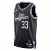 Los Angeles Clippers Nicolas Batum #33 2022/23 Swingman Jersey Black for men - City Edition - uafactory