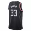 Los Angeles Clippers Nicolas Batum #33 2022/23 Swingman Jersey Black for men - City Edition - uafactory