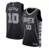 San Antonio Spurs Jeremy Sochan #10 2022/23 Swingman Jersey Black for men - Statement Edition - uafactory