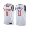 New York Knicks Jalen Brunson #11 2022/23 Swingman Jersey White for men - Association Edition - uafactory