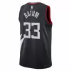 Los Angeles Clippers Nicolas Batum #33 2022/23 Swingman Jersey Black for men - Statement Edition - uafactory