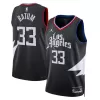 Los Angeles Clippers Nicolas Batum #33 2022/23 Swingman Jersey Black for men - Statement Edition - uafactory