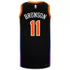 New York Knicks Jalen Brunson #11 22/23 Swingman Jersey Black for men - City Edition - uafactory