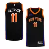 New York Knicks Jalen Brunson #11 22/23 Swingman Jersey Black for men - City Edition - uafactory