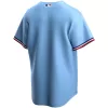 Men Texas Rangers Light Blue Alternate MLB Jersey - uafactory