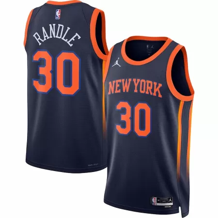 New York Knicks Julius Randle #30 2022/23 Swingman Jersey Navy for men - Statement Edition - uafactory