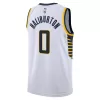 Indiana Pacers Tyrese Haliburton #0 2022/23 Swingman Jersey White for men - Association Edition - uafactory