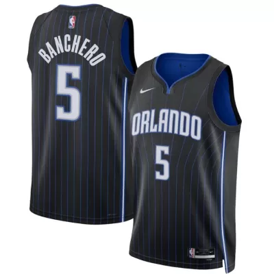 Orlando Magic Paolo Banchero #5 2022/23 Swingman Jersey Black for men - Association Edition - uafactory