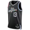 Los Angeles Clippers Paul George #13 2022/23 Swingman Jersey Black for men - City Edition - uafactory