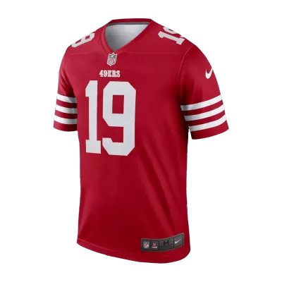 Men San Francisco 49ers SAMUEL #19 Red Game Jersey - uafactory