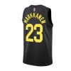 Utah Jazz Lauri Markkanen #23 2022/23 Swingman Jersey Black for men - Statement Edition - uafactory