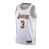 Los Angeles Lakers Anthony Davis #3 2022/23 Swingman Jersey White for men - Association Edition - uafactory