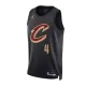 Cleveland Cavaliers Evan Mobley #4 2022/23 Swingman Jersey Black for men - Statement Edition - uafactory