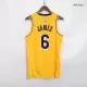 Los Angeles Lakers LeBron James #6 2022/23 Swingman Jersey Gold for men - Association Edition - uafactory