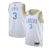 Los Angeles Lakers Anthony Davis #3 2022/23 Swingman Jersey White for men - Classic Edition - uafactory