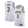 Los Angeles Lakers Anthony Davis #3 2022/23 Swingman Jersey White for men - Association Edition - uafactory