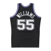 Sacramento Kings Jason Williams #55 Swingman Jersey Black for men - uafactory