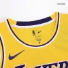 Los Angeles Lakers LeBron James #6 2022/23 Swingman Jersey Gold for men - Association Edition - uafactory