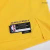 Los Angeles Lakers LeBron James #6 2022/23 Swingman Jersey Gold for men - Association Edition - uafactory