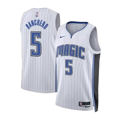 Orlando Magic Paolo Banchero #5 2022/23 Swingman Jersey White for men - Association Edition - uafactory