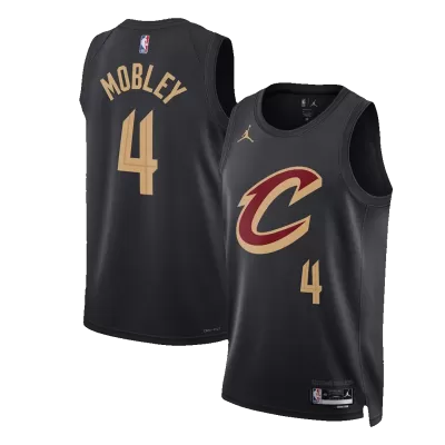 Cleveland Cavaliers Evan Mobley #4 2022/23 Swingman Jersey Black for men - Statement Edition - uafactory