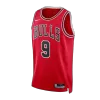 Chicago Bulls Nikola Vucevic #9 2022/23 Swingman Jersey Red for men - Association Edition - uafactory